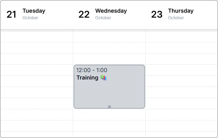 Busy time example.